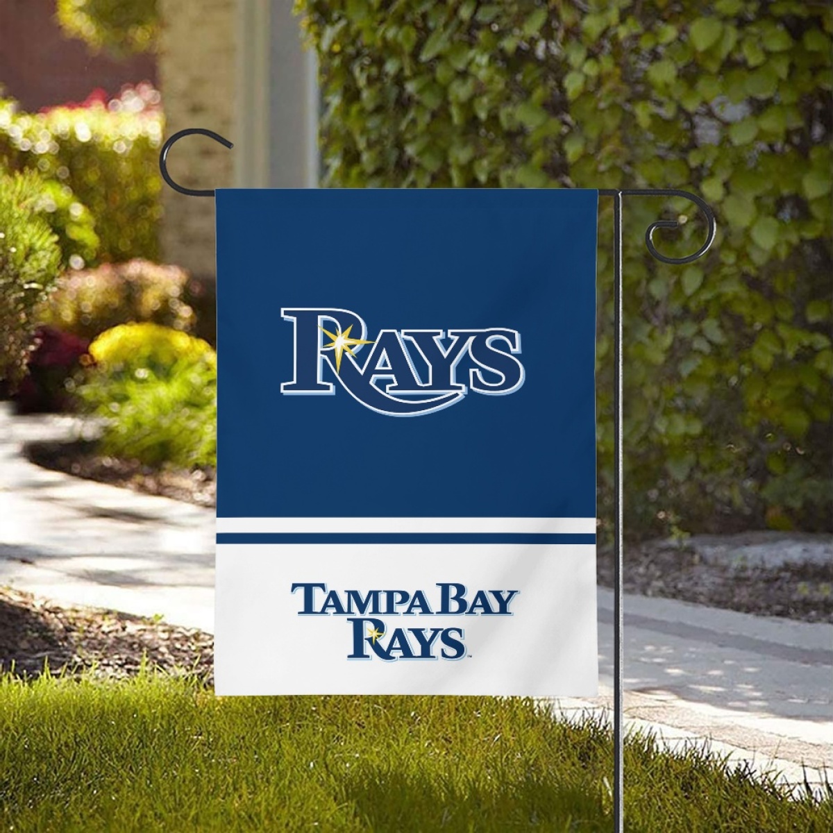 Tampa Bay Rays Double-Sided Garden Flag 001 (Pls check description for details)